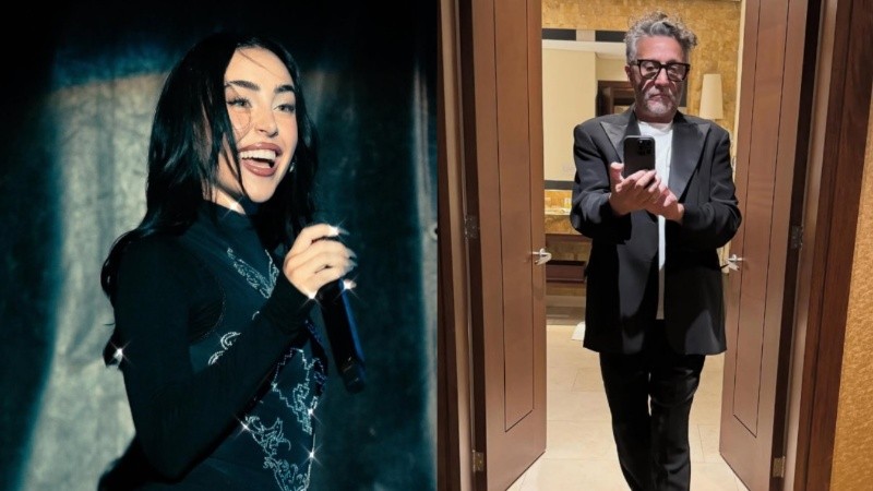 Nicki Nicole y Fito Päez.