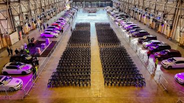 El lote de vehículos a subastar