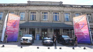 La estación Belgrano de la ciudad de Santa Fe, donde tiene lugar la subasta.