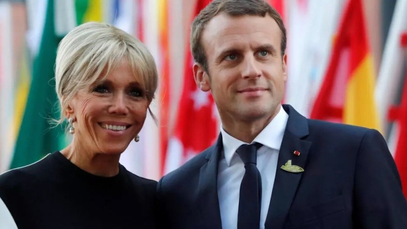 Brigitte y Emmanuel Macron