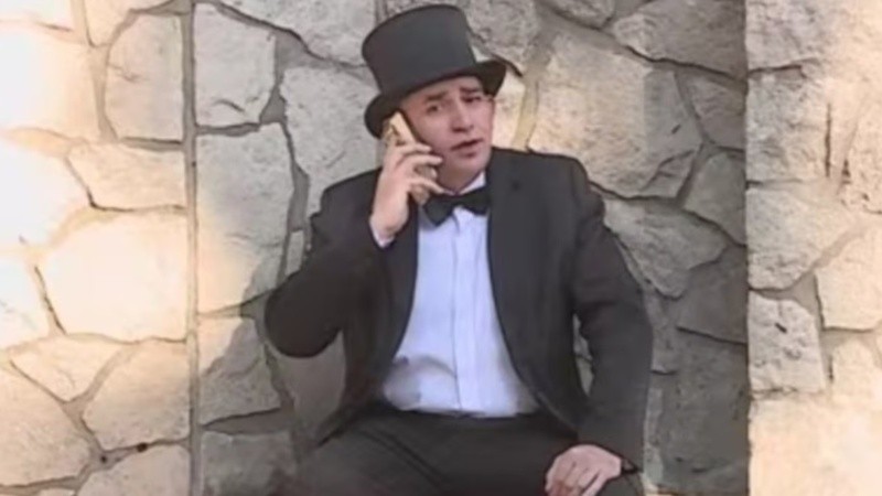 El artista reclama ser atendido por el Presidente Milei.