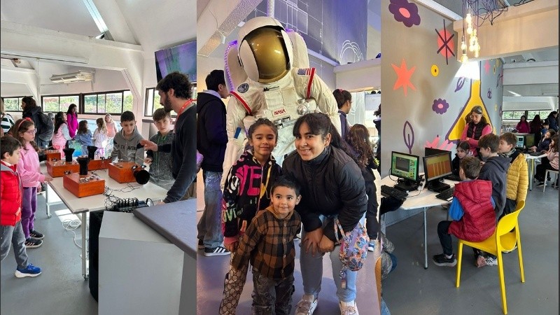 Los chicos y grandes celebran 15 años de su espacio educativo en una jornada musical.