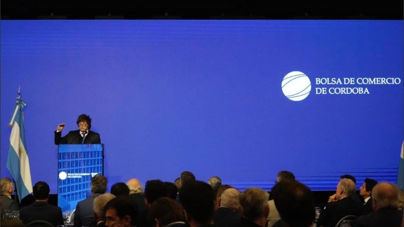 El presidente Javier Milei se puso al frente de la campaña y empezó por Córdoba.