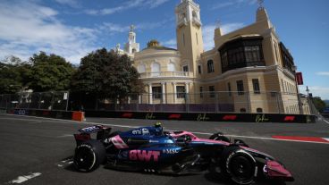 Colapinto en Azerbaijan.