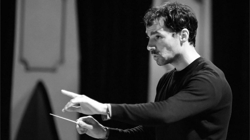 El maestro invitado Luis Belforte.