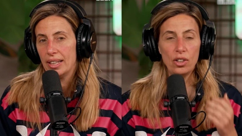 La periodista Luciana Geuna.