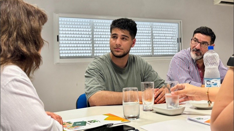 El candidato a diputado nacional de La Libertad Avanza por la provincia de Santa Fe, Agustín Pellegrini