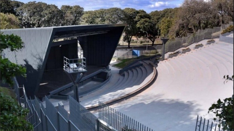 El Anfiteatro Municipal de Rosario.