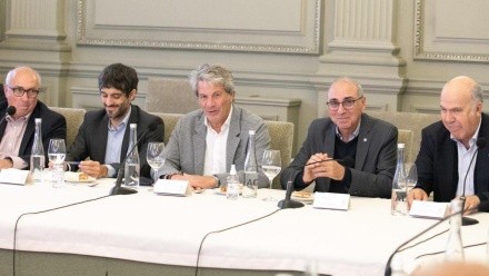 Pazo estuvo en Rosario.