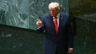 Trump este martes en la ONU.