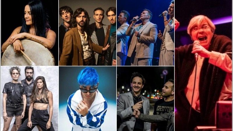 La agenda musical de este fin de semana en Rosario.