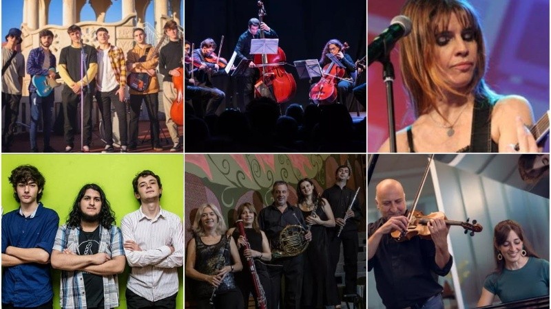 Recitales gratuitos en Rosario.