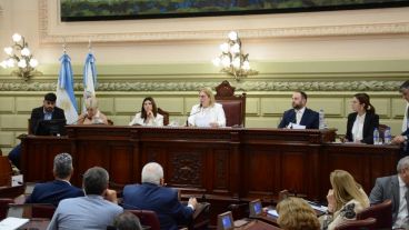 La sesión se realizó en el recinto de la Cámara de Diputados.