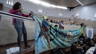 La jornada pública comenzó pasadas las 17 en el Concejo y hubo unos 30 expositores. 