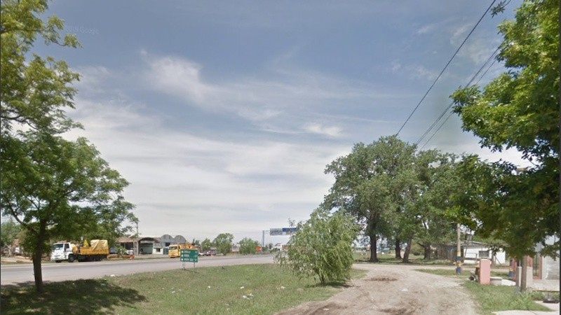 La zona en la que se produjo el hecho.