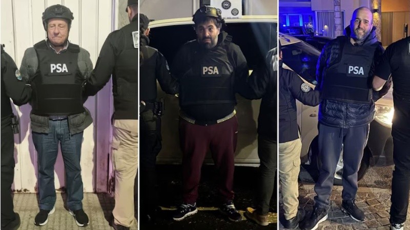 Algunos de los detenidos por el fentanilo contaminado.