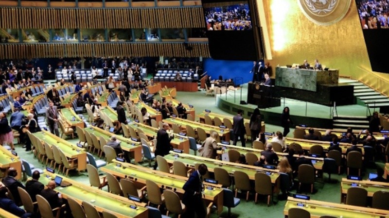 El recinto de la ONU se vació para el discurso de Netanyahu: la delegación argentina se quedó por orden de Milei. 