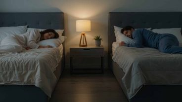 Dormir en habitaciones separadas "no define la salud de una pareja", siempre y cuando haya una comunicación clara.