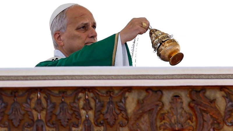 León XIV este domingo en la homilía.