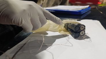 La pistola Taser utilizada en el procedimiento.