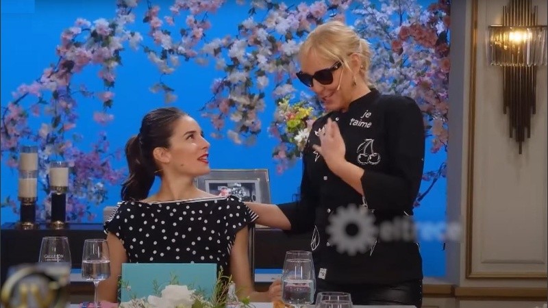 Juana Viale y Jimena Monteverde en 