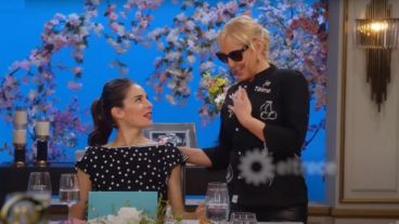 Juana Viale y Jimena Monteverde en "Almorzando".