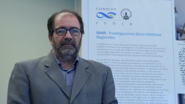 Darío Barrieta es el director de Investigaciones Socio-Históricas Regionales (Ishir) del Conicet.