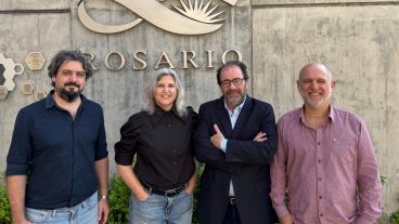 Guillermo Ferragutti, Miriam Moriconi, Darío Barriera y Pablo Suárez.