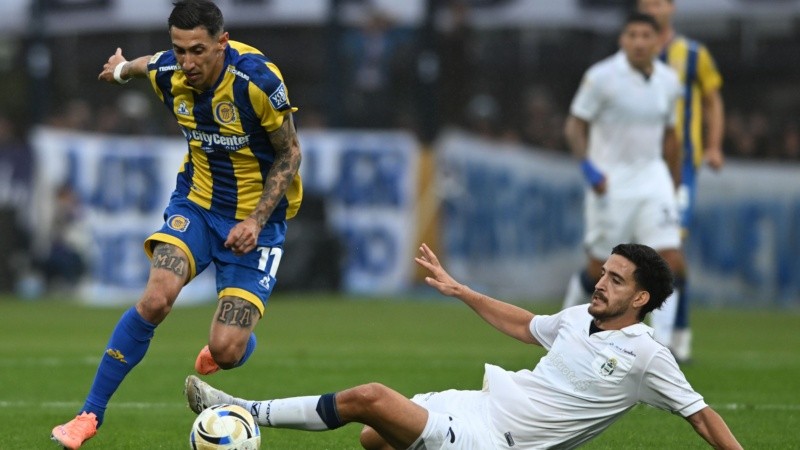 Di María la rompió en la victoria canalla contra Gimnasia en el estadio Juan Carmelo Zerillo de La Plata.