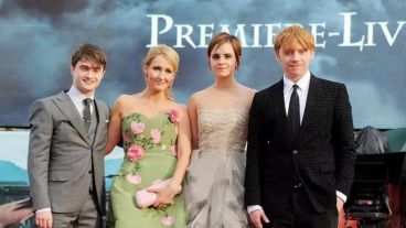 Otros tiempos. Los actores y la creadora de la saga, antes del cisma ideológico.