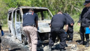 El hallazgo se produjo este martes al mediodía en un camino rural.