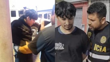 Pequeño J y  Matías Ozorio, detenidos en Perú.