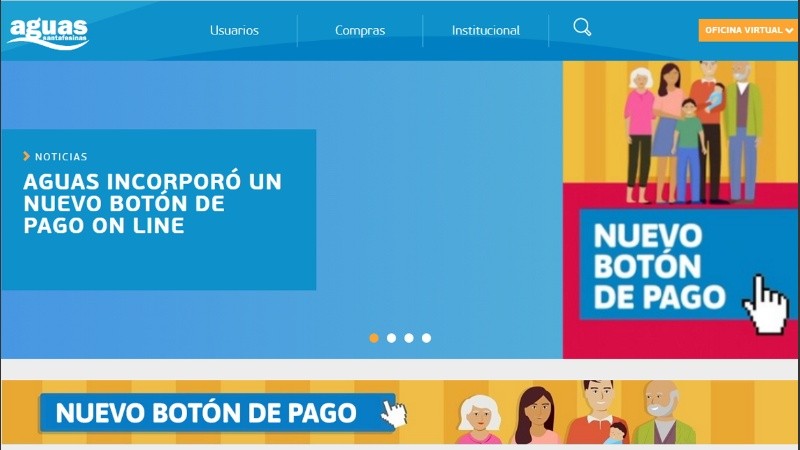 Aguas Santafesinas sumó una nueva opción de pago online.