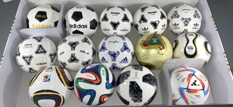 Adidas comenzó a fabricar las pelotas de la Copa del Mundo desde México 1970. 