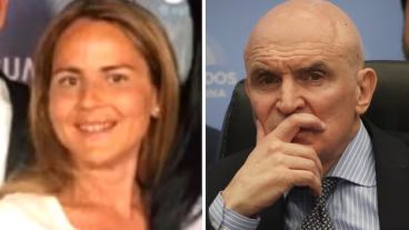 Clara Montero Barré, exjefa de prensa de José Luis Espert, junto al diputado nacional por La Libertad Avanza.