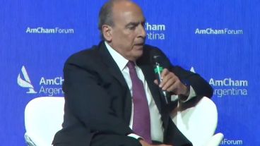 Guillermo Francos se refirió a las acusaciones que pesan sobre José Luis Espert, en la AmCham (Cámara de Comercio de Estados Unidos en Argentina).