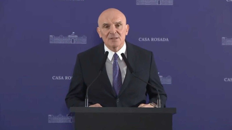 Espero bajó su candidatura a diputado en la provincia de Buenos Aires.