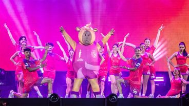 Capi, la mascota oficial de los Juegos Suramericanos 2026.