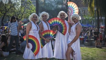 La previa tuvo mucho color en la ciudad.