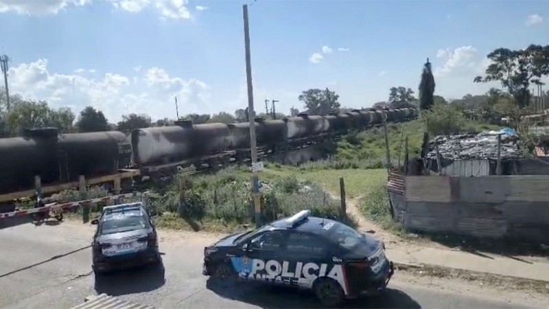 La pequeña fue traslada por su abuela al Vilela.