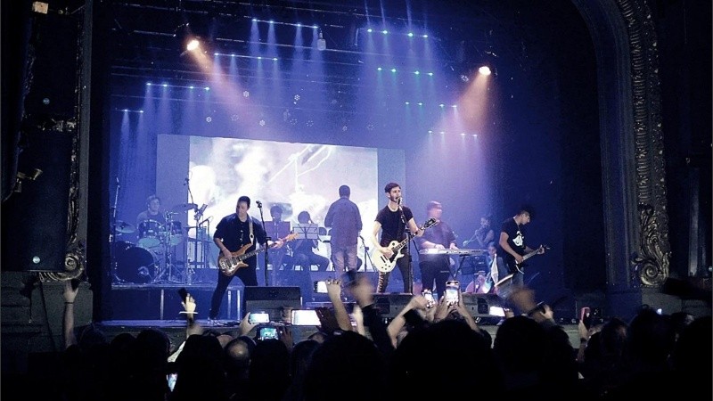 Sinfonía Metallica en escena.