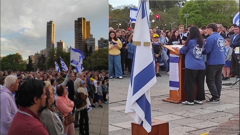 La explanada del Monumento a la Bandera será el espacio donde conmemorarán la masacre del 7 de octubre de 2023.