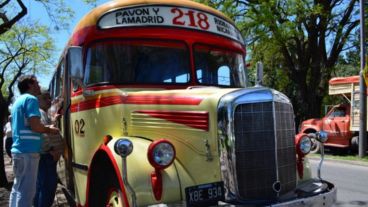 Uno de los vehículos que integra la muestra 300 años de movilidad.