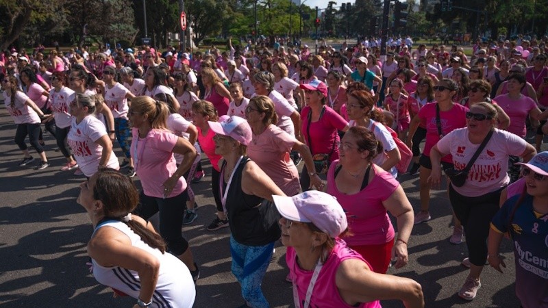 Caminata Rosa Rosario y clase de zumba 2023.