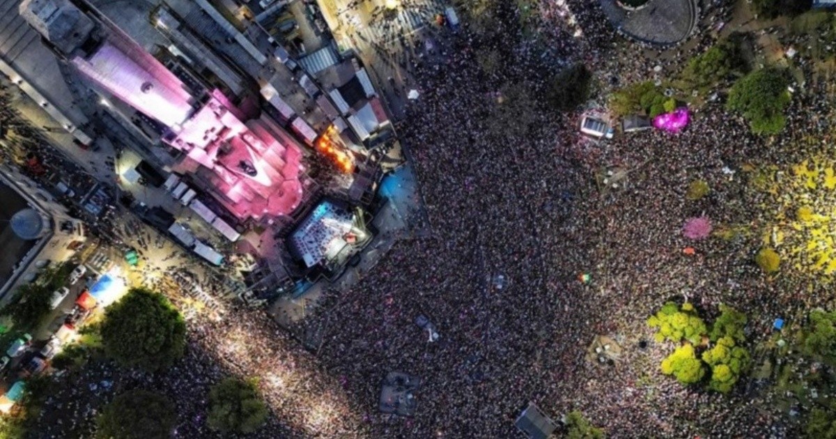 Nicki Nicole, Baglietto et 250 000 personnes supplémentaires au Monument : « Avant, on ne pouvait pas imaginer un spectacle comme celui-ci à Rosario »