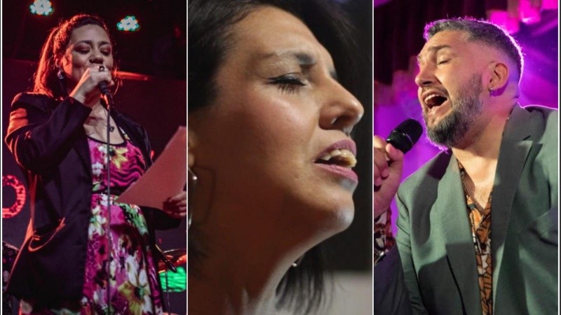 Patricia Duré y Gonzalo Matías en el Finde Orillero 2025.