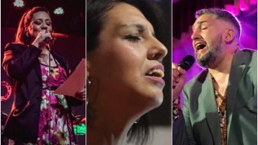 Patricia Duré y Gonzalo Matías en el Finde Orillero 2025.