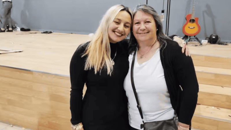 Adriana Miriam Velázquez, de 52 años, y Mariana Belén Bustos, de 25.