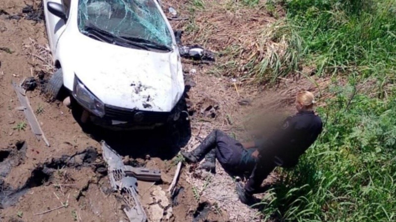 Pérez casi pierde la vida al intentar escapar por un camino rural.