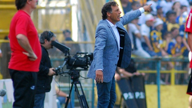 Miguel Ángel Russo en un clásico de 2013.